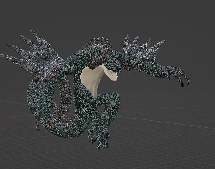 Stone thing 3D model_4