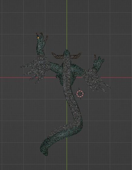 Stone thing 3D model_3