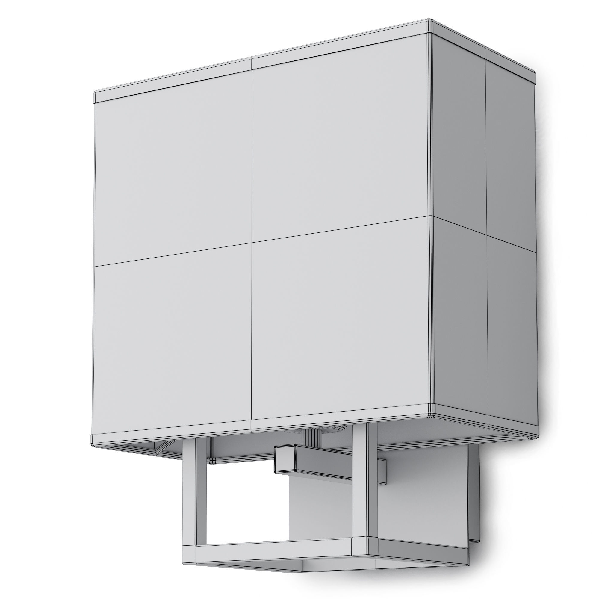 Wall lamp Faro Barcelona VESPER 3D model_4