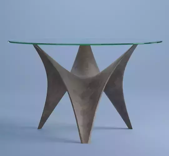 Arc Table Free 3D model