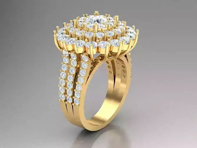 Women Ring  Diamond Cad 1WR16