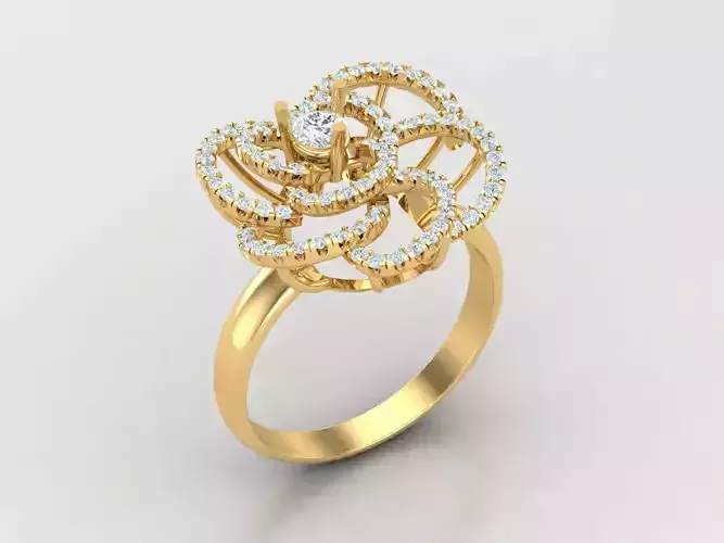 Women Ring  Diamond Cad 1WR10