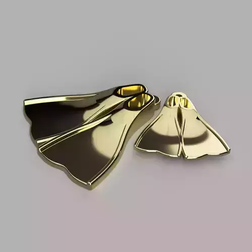 Diving Fins - Patas de Rana - Aletas de Buceo 3D print model
