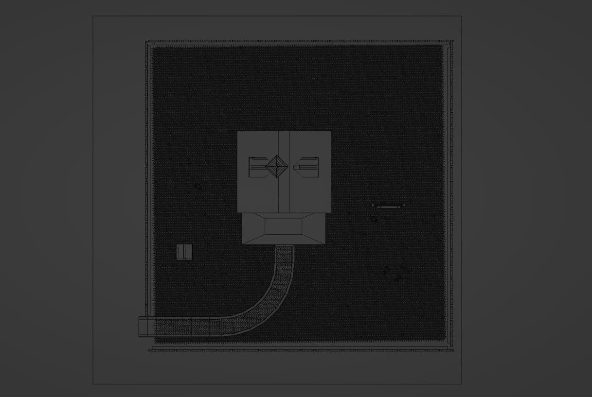 Disney house 6 Low-poly 3D model_15