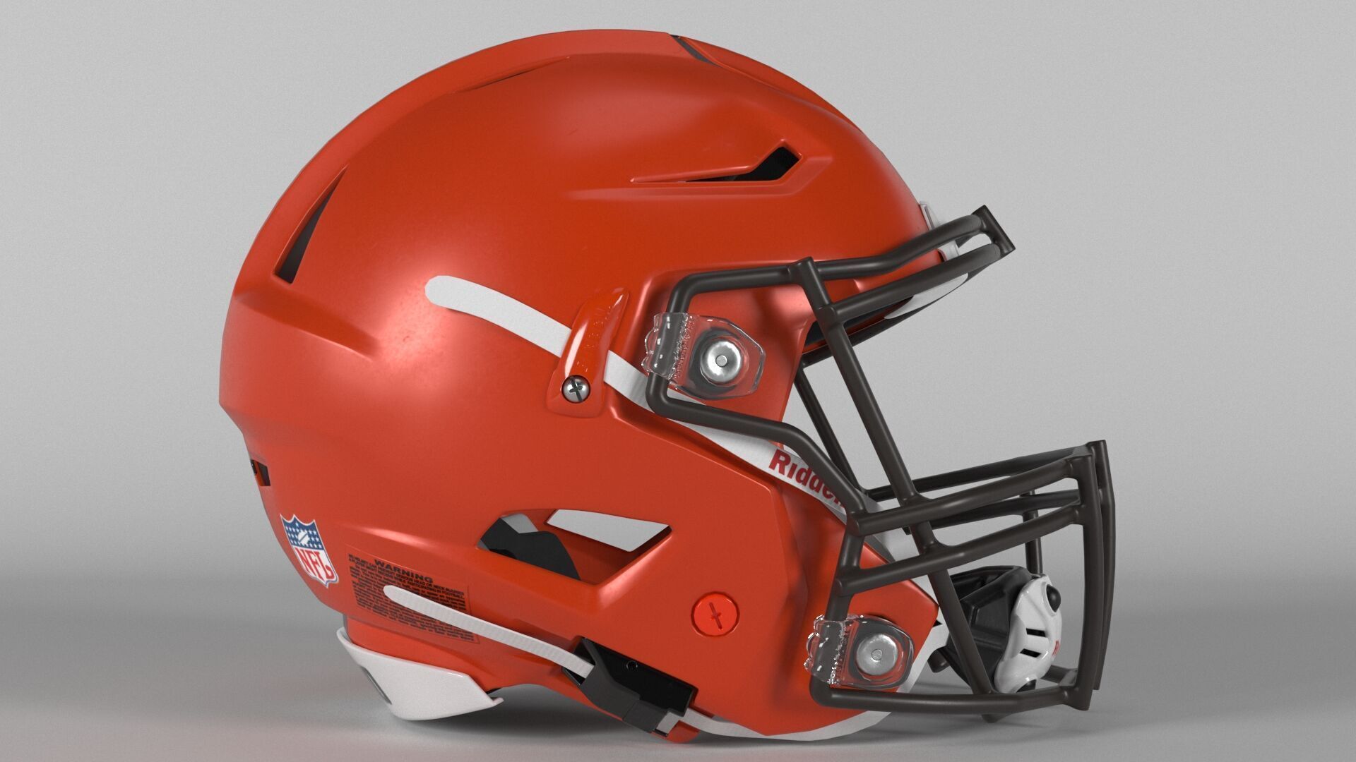 CLEVELAND BROWNS Helmet Football AFC NORTH PBR updated 2025 3D model_2