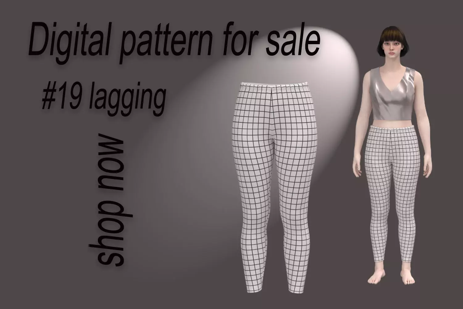 19 lagging pattern 3D print model_0