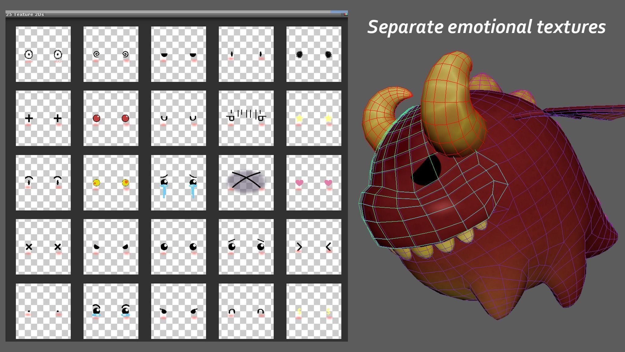 Tiny Dragon Low-poly 3D model_2