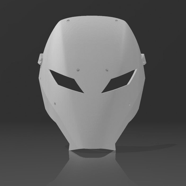 3d Files- Miles Prowler Mask and Collar 3D model_9