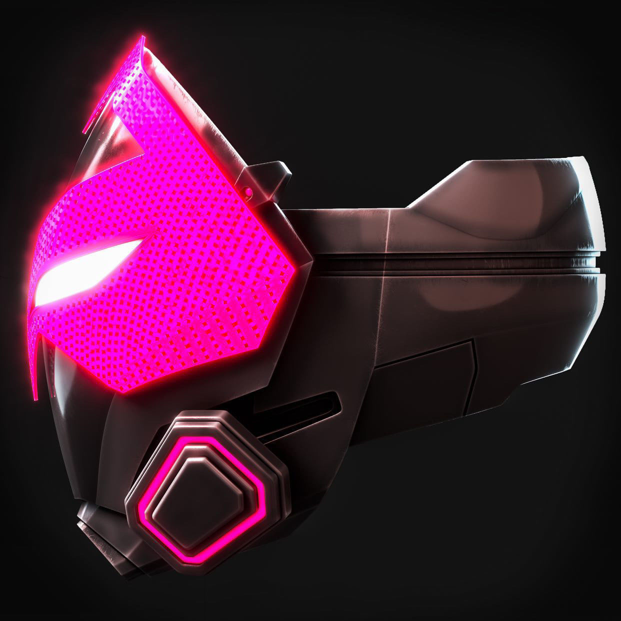 3d Files- Miles Prowler Mask and Collar 3D model_1