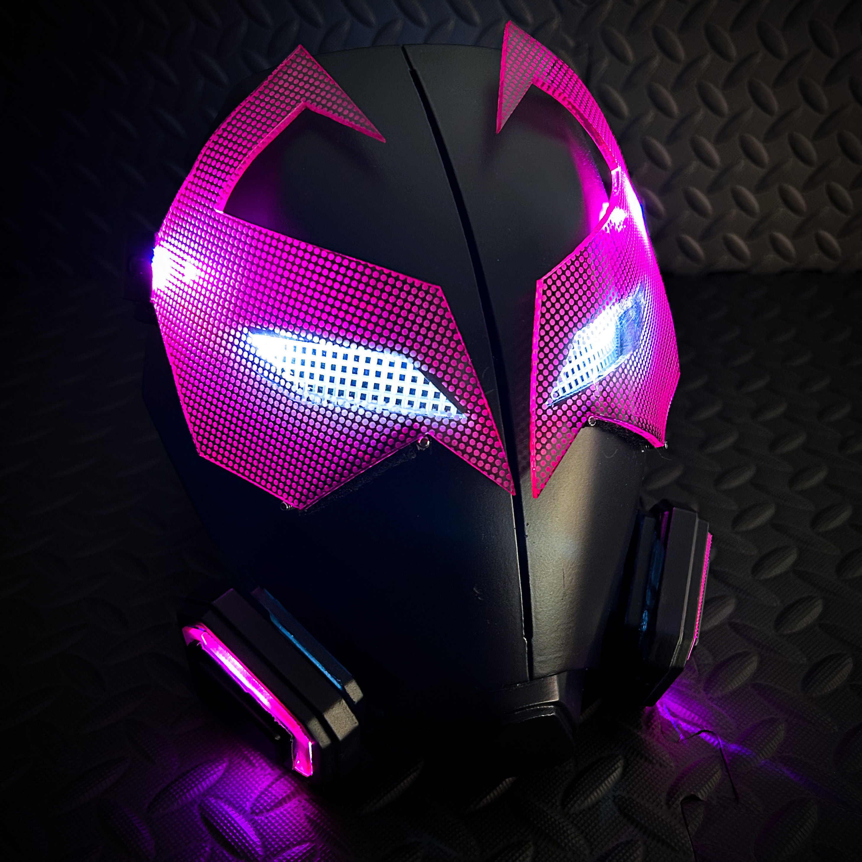 3d Files- Miles Prowler Mask and Collar 3D model_4