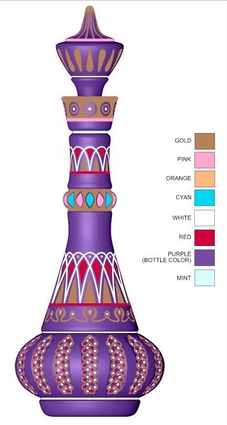 I Dream of Jeannie bottle 3D print model_24