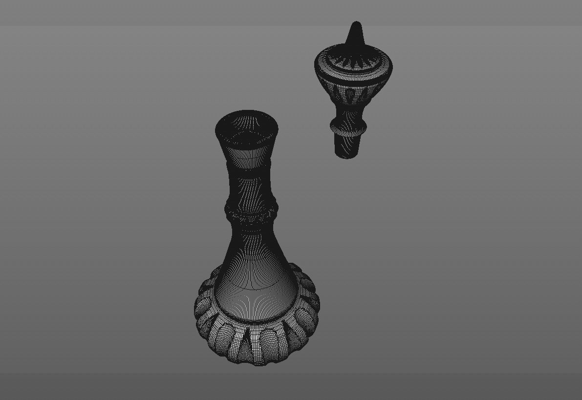 I Dream of Jeannie bottle 3D print model_11