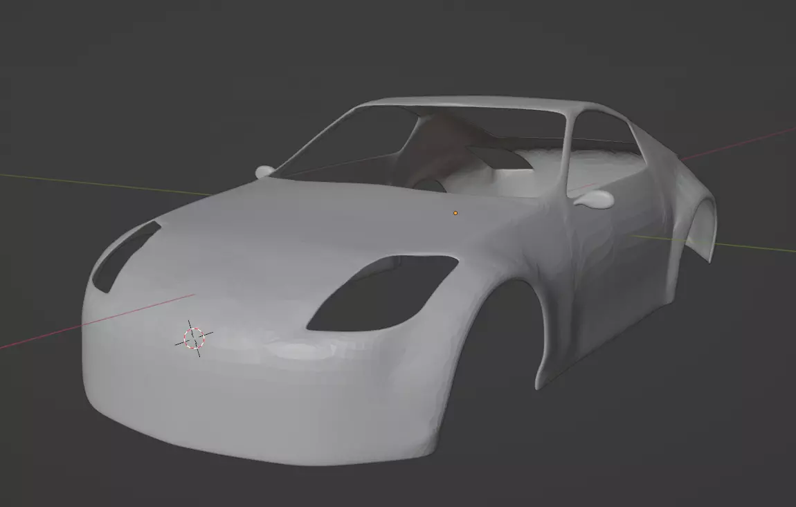 3d printable 350z body 3D print model_0