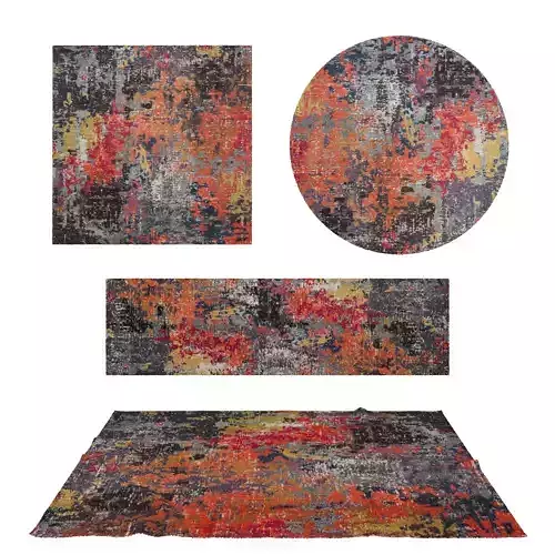 Rugs No 943 Low-poly 3D model