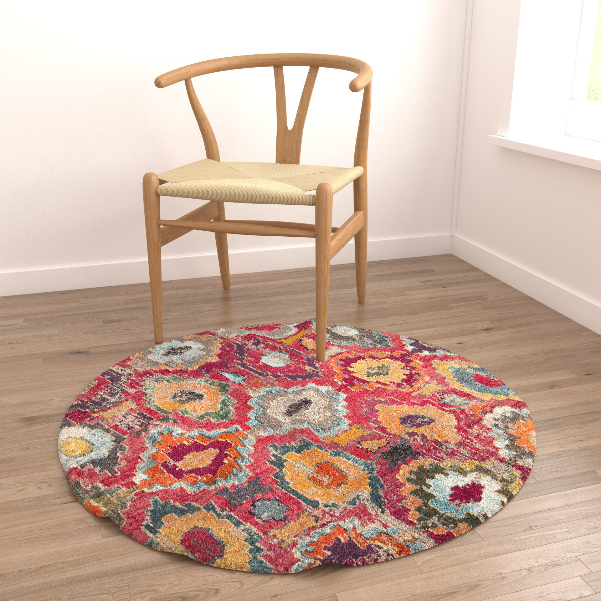Rugs No 944 Low-poly 3D model_3