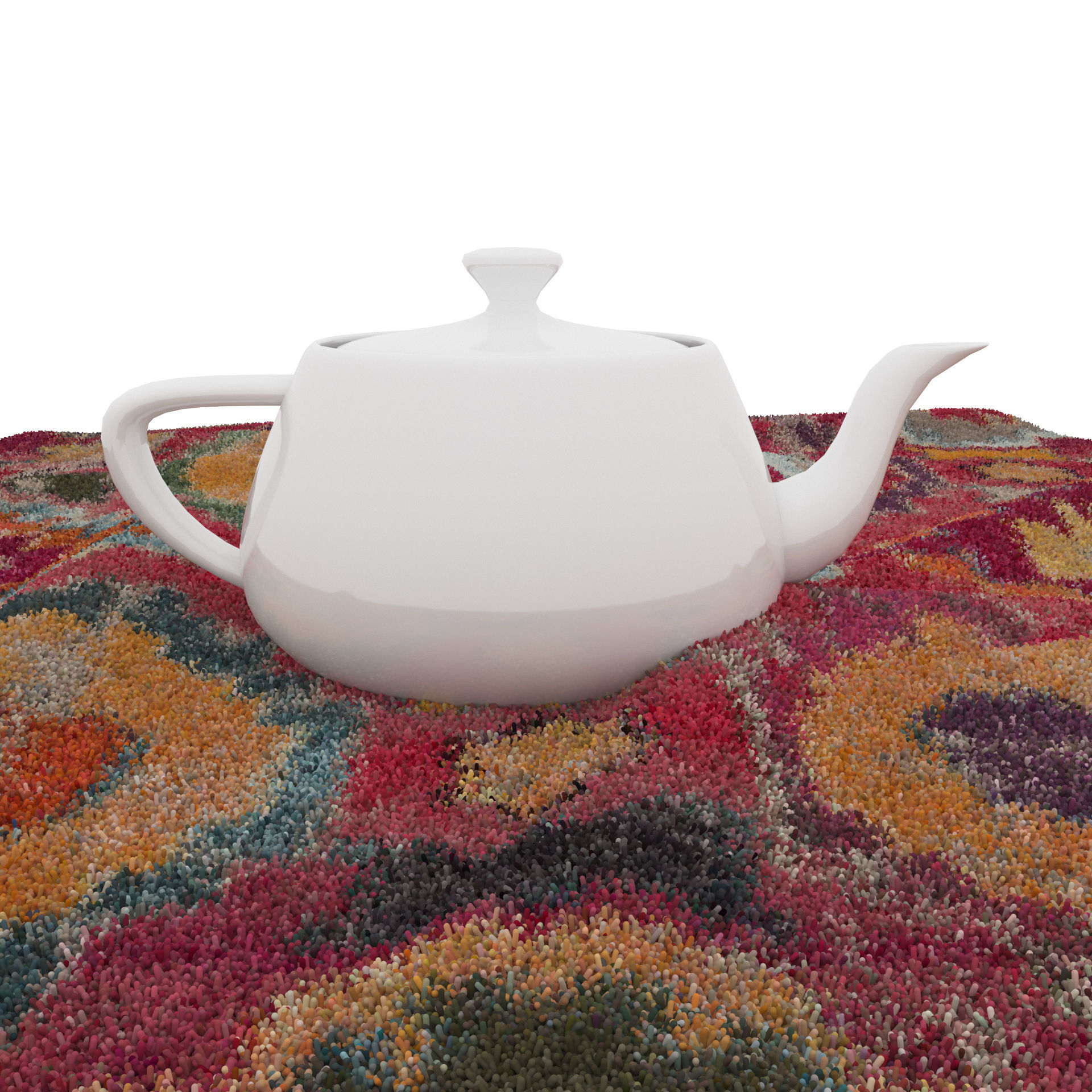 Rugs No 944 Low-poly 3D model_6