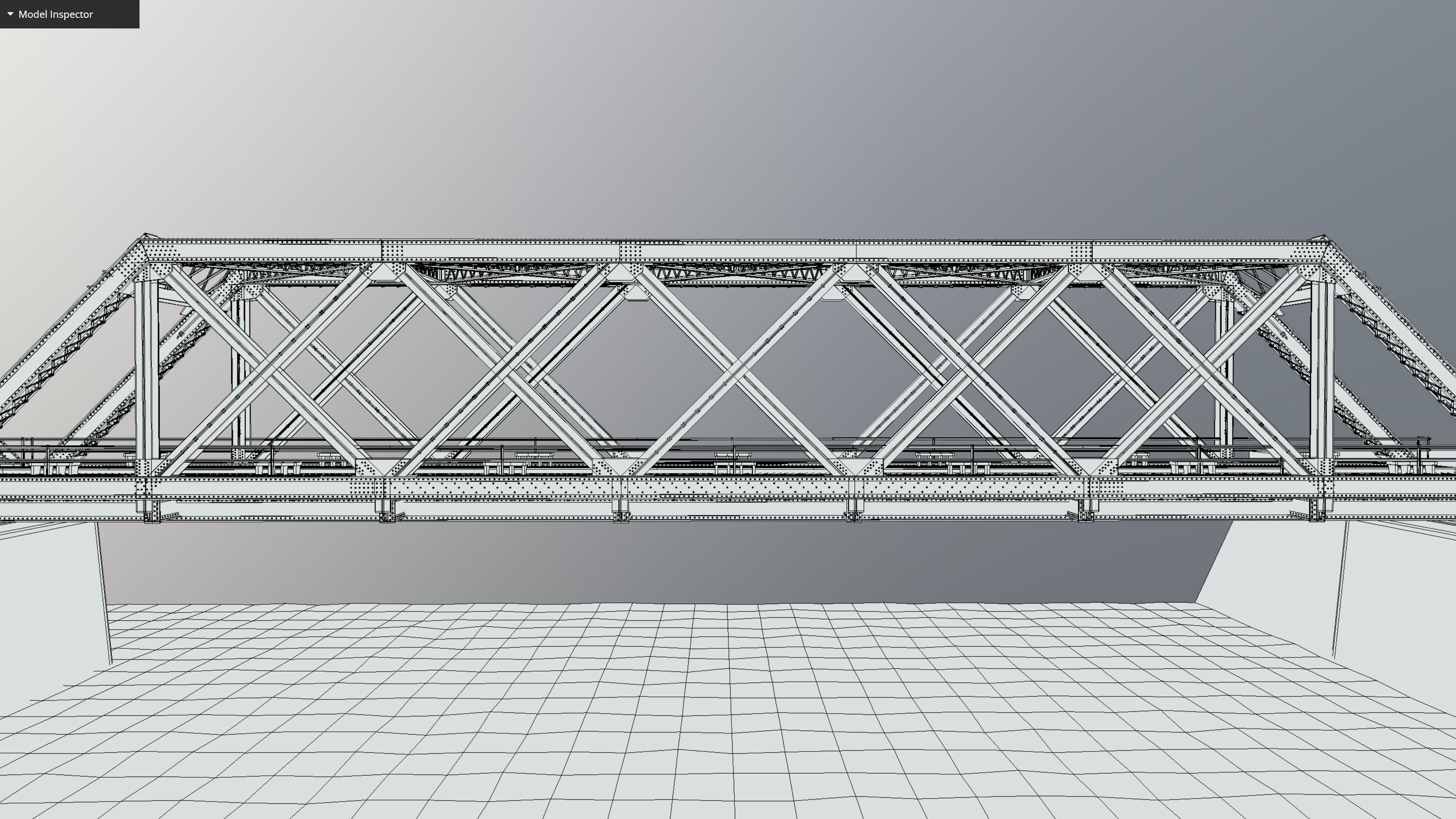 Metal Bridge 3D model_10