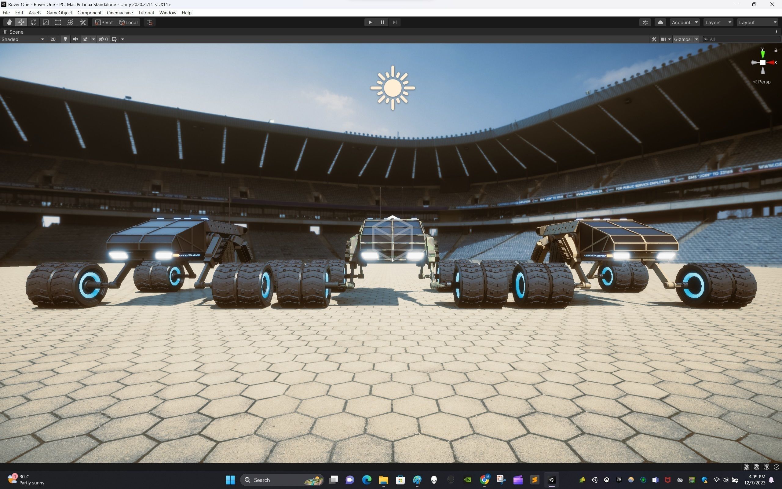 Rover One Low-poly 3D model_18