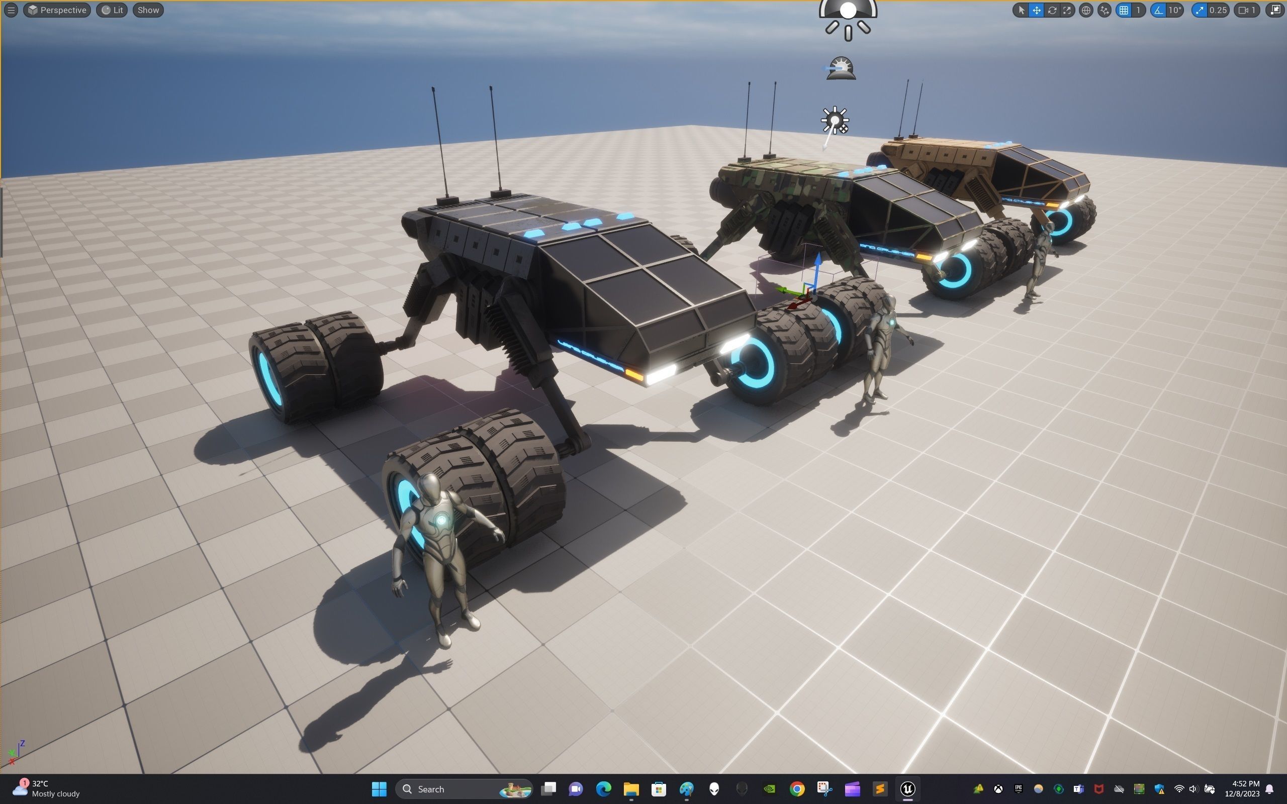 Rover One Low-poly 3D model_28