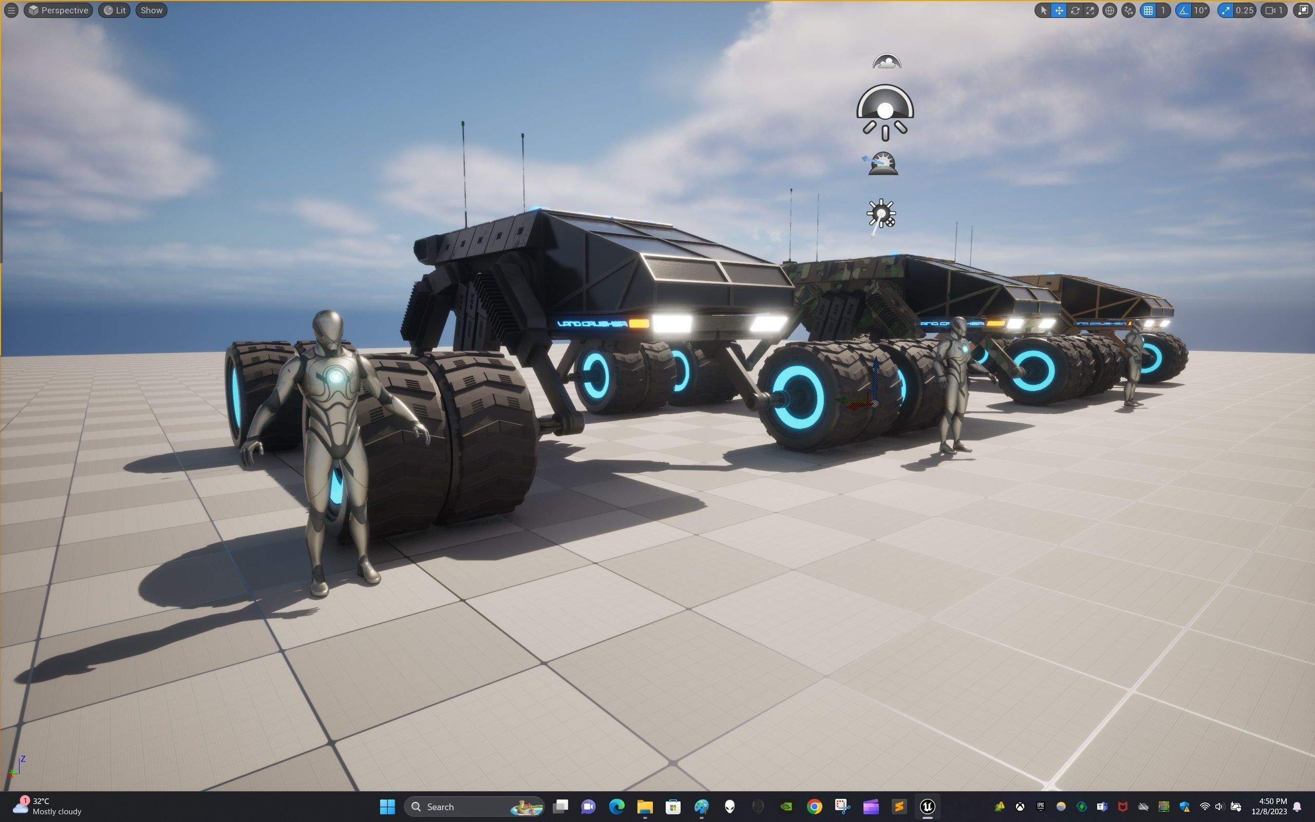 Rover One Low-poly 3D model_26