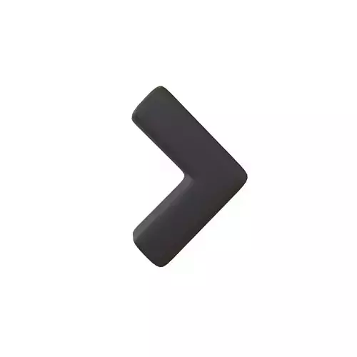 Arrow Symbol v1 001 Low-poly 3D model