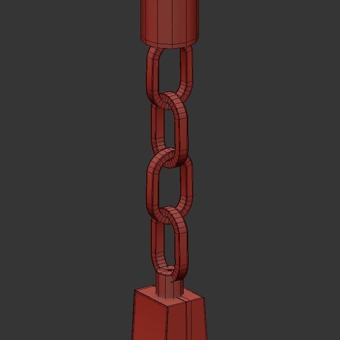 Five Light 3D model_3