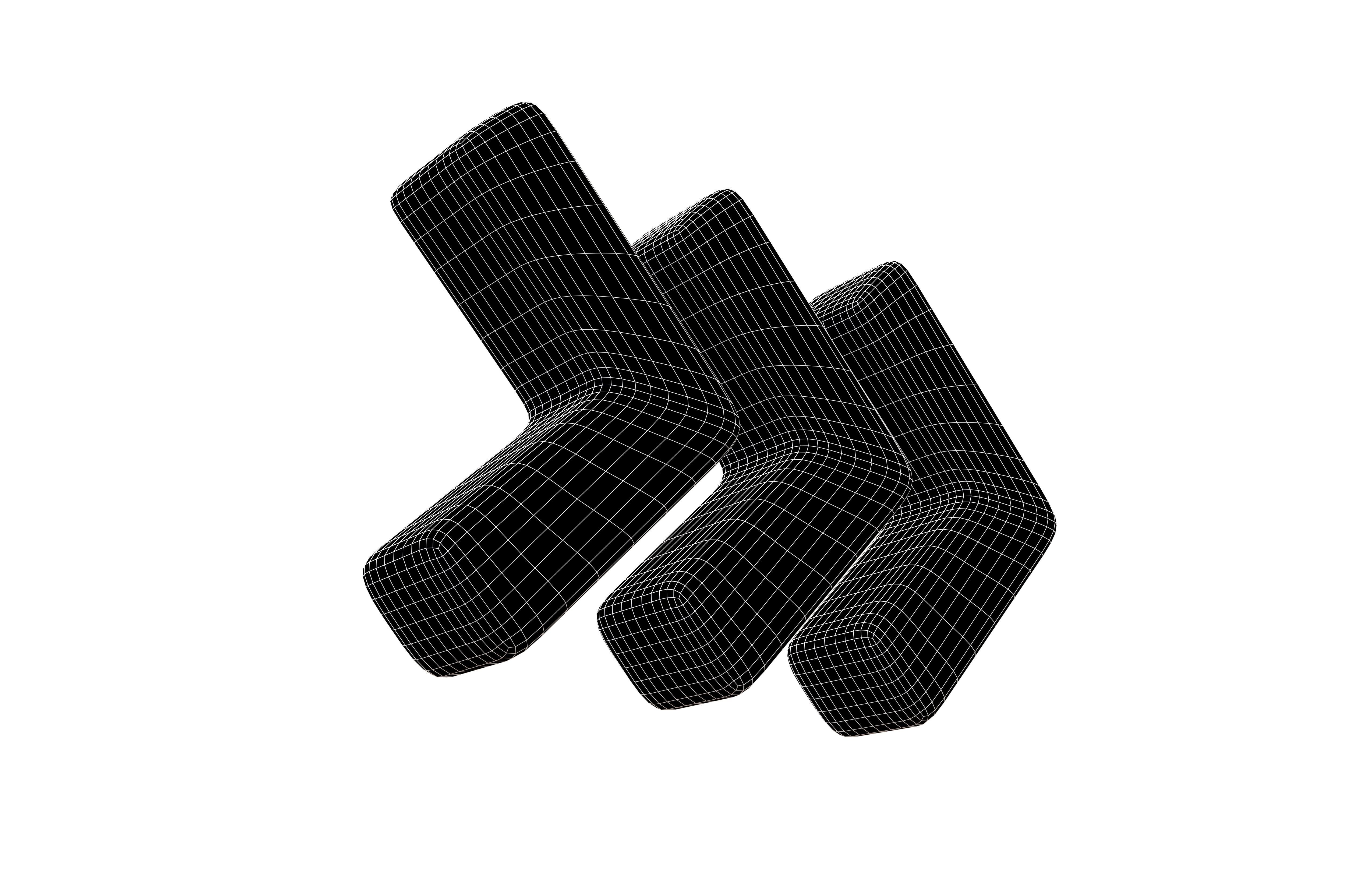 Arrow Symbol v2 002 Low-poly 3D model_6