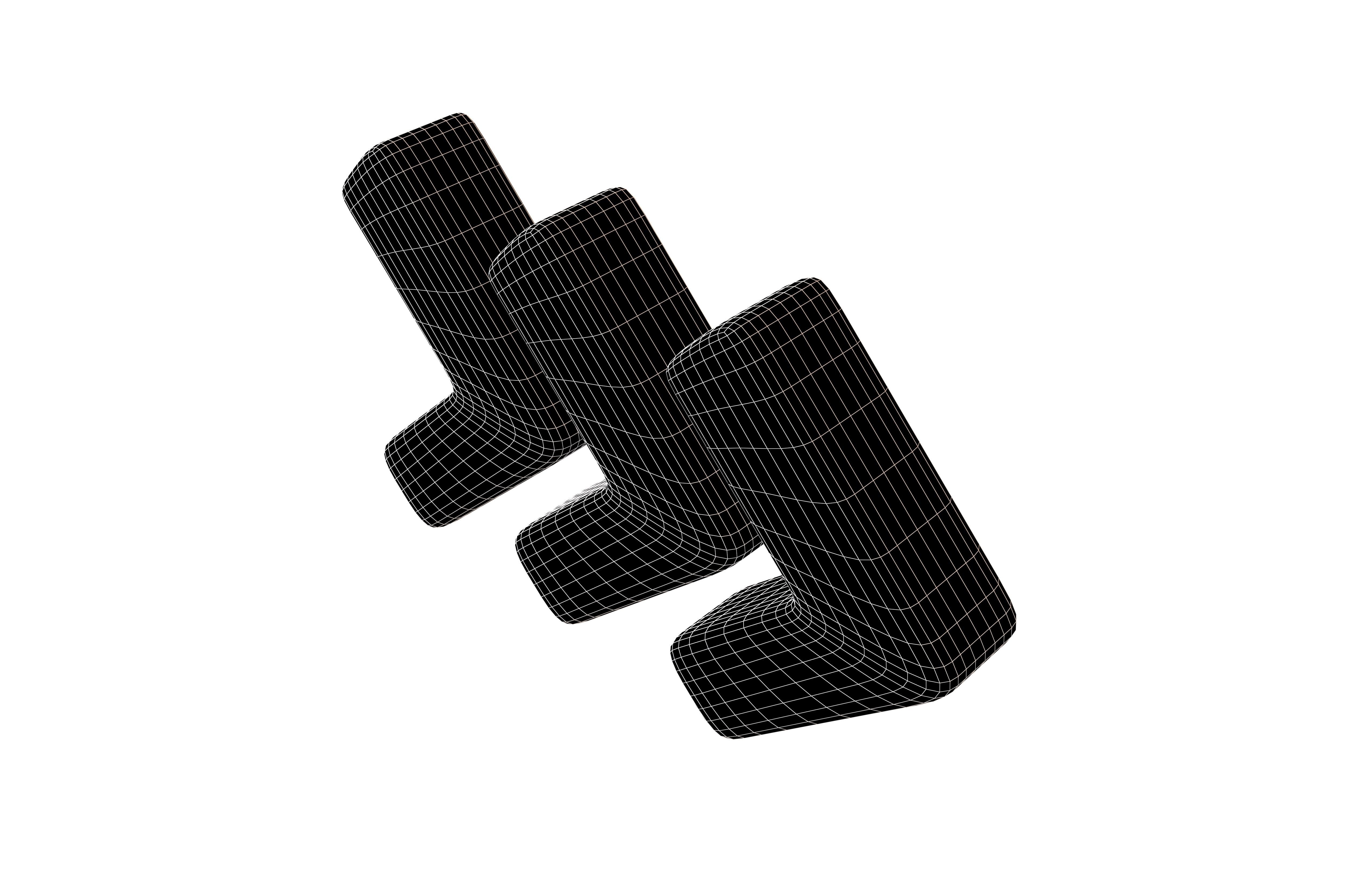 Arrow Symbol v2 002 Low-poly 3D model_5