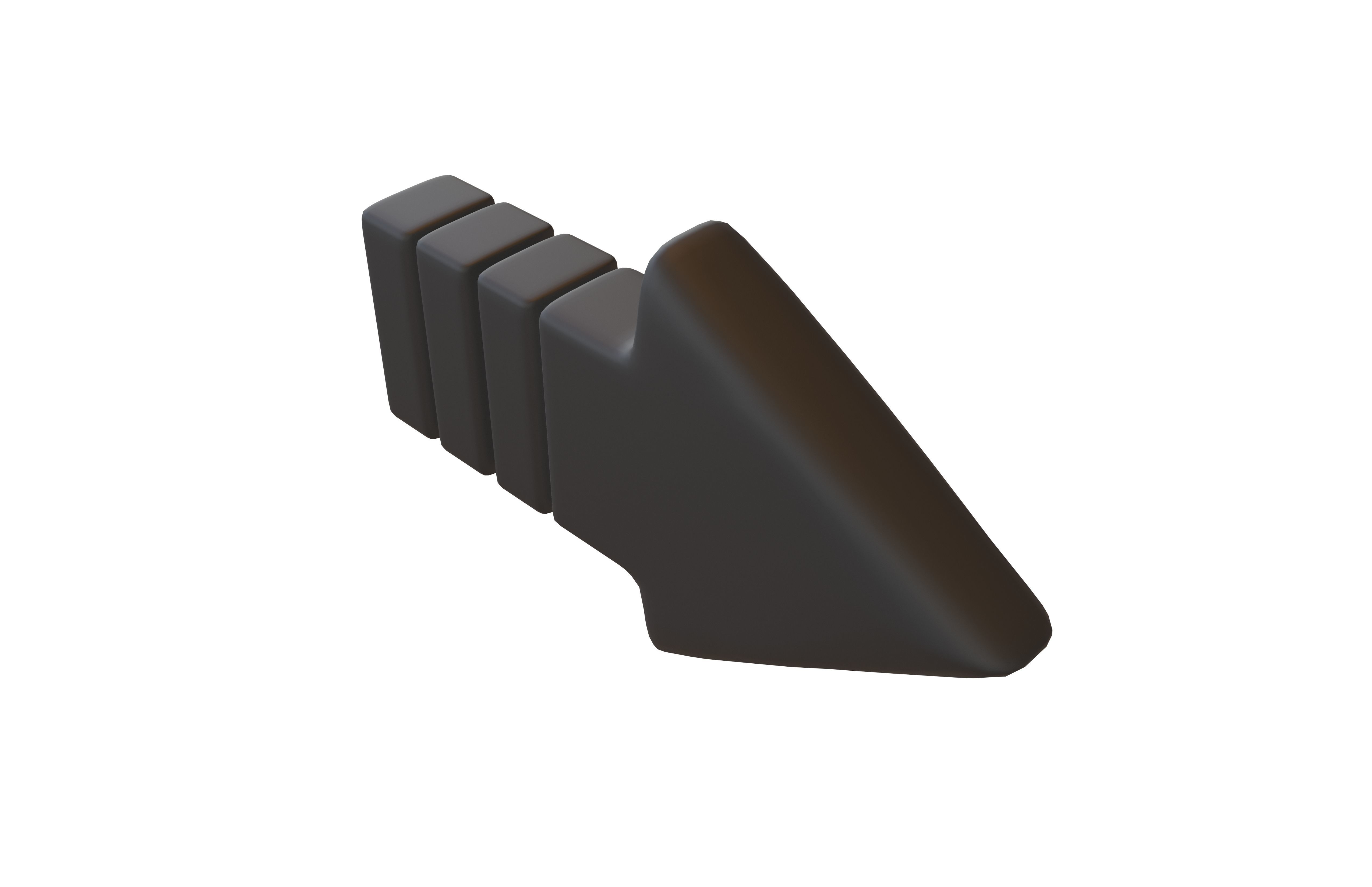 Arrow Symbol v3 001 Low-poly 3D model_3
