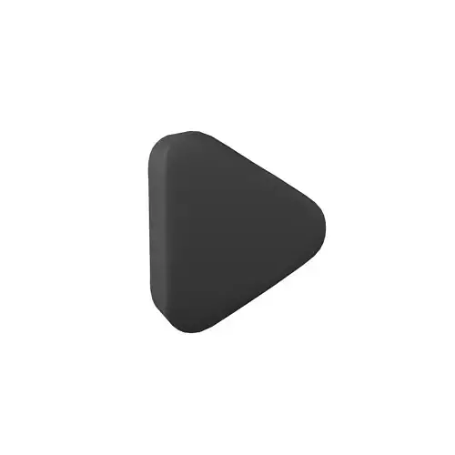 Arrow Symbol v4 001 Low-poly 3D model