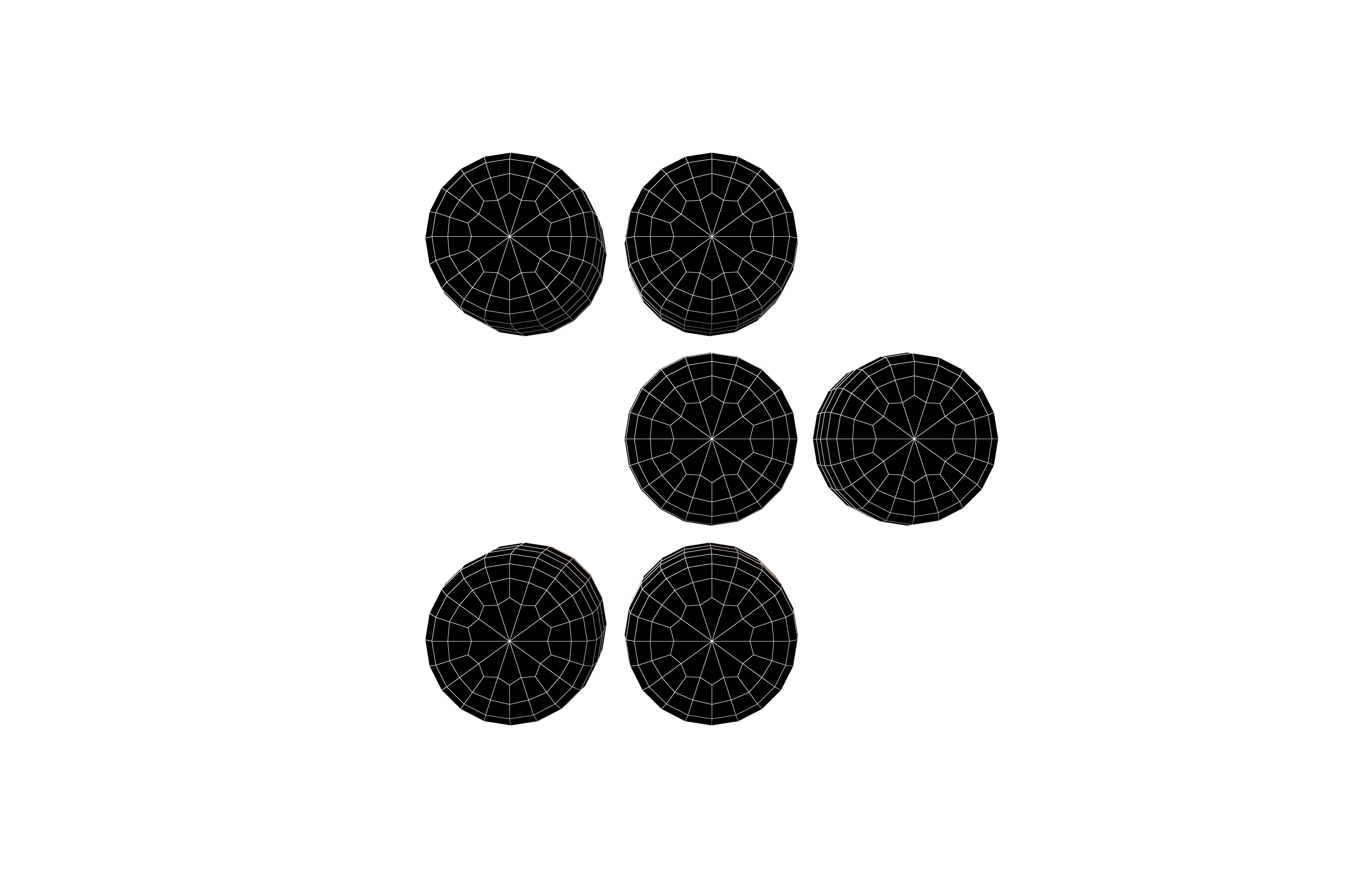 Arrow Dotted Style Symbol V2 001 Low-poly 3D model_7