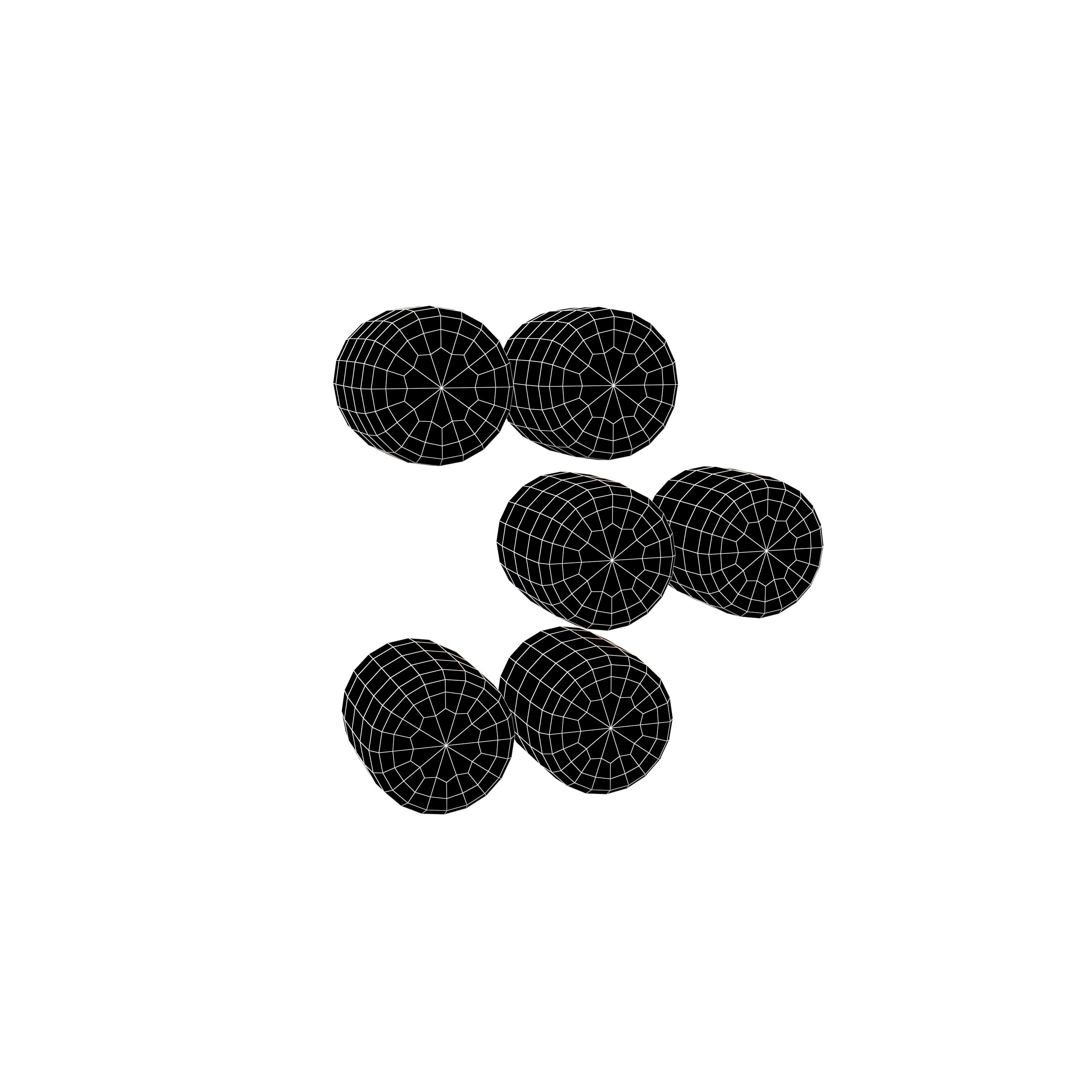 Arrow Dotted Style Symbol V2 001 Low-poly 3D model_6