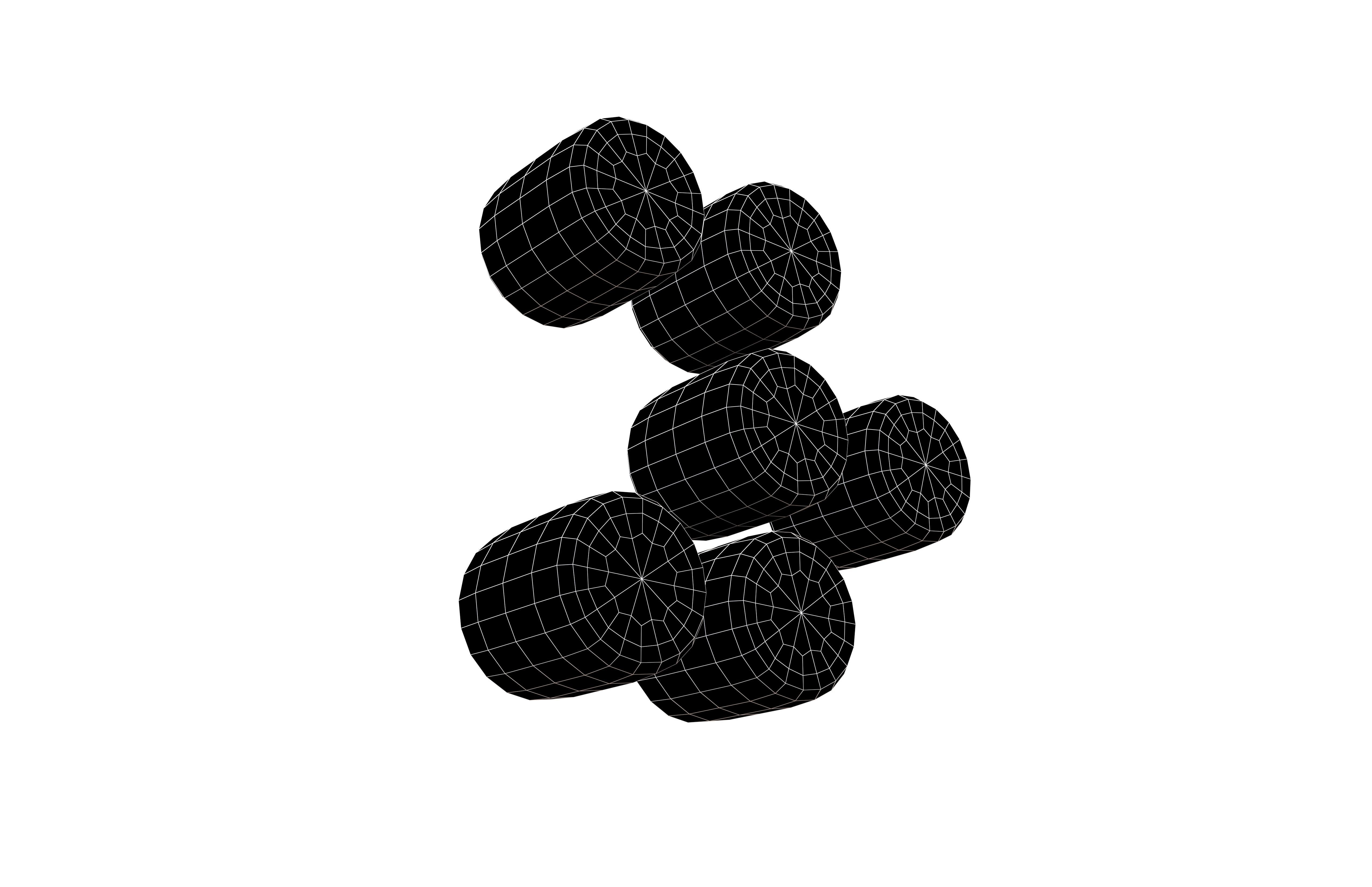 Arrow Dotted Style Symbol V2 001 Low-poly 3D model_5