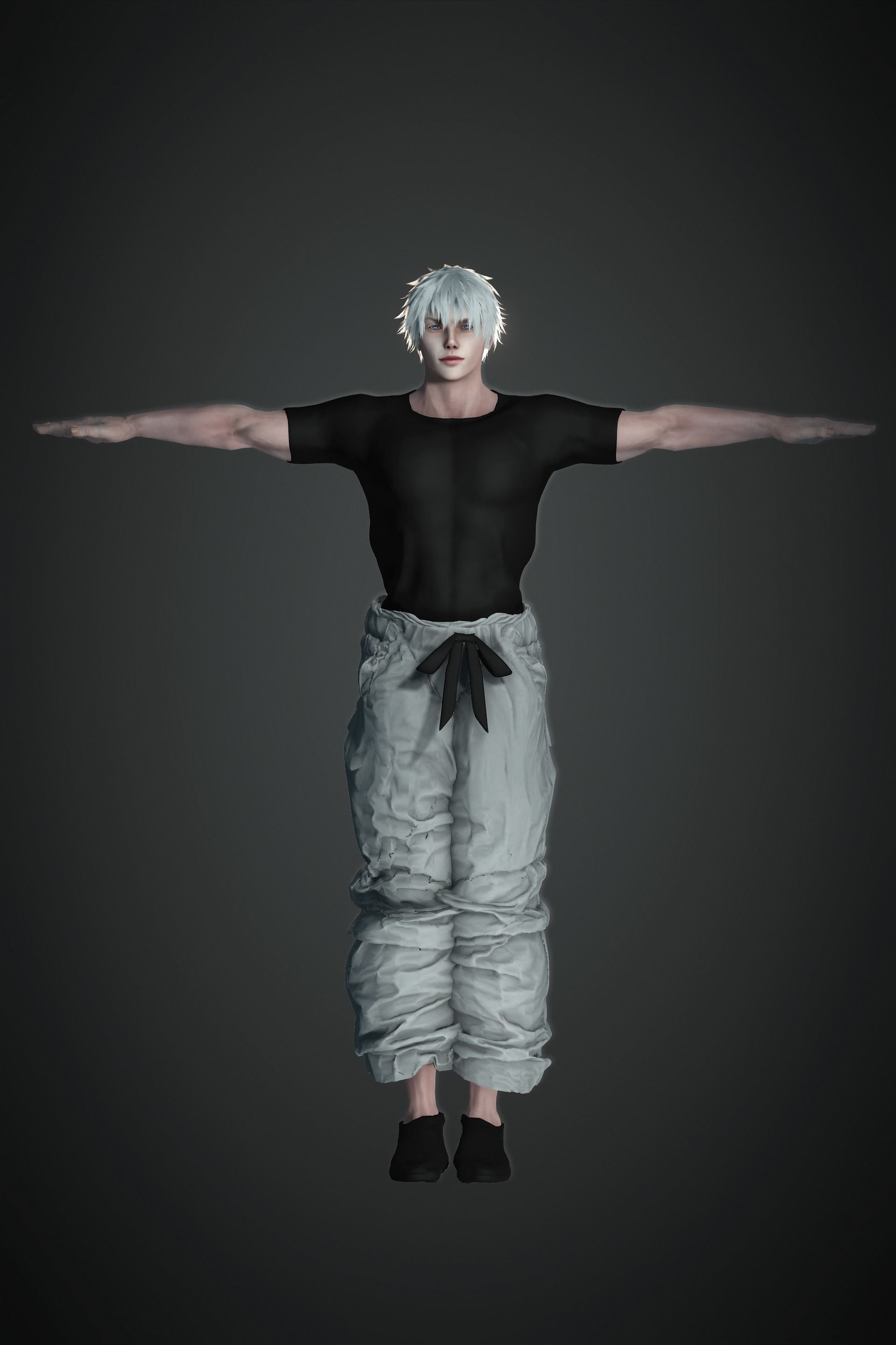 Satoru Gojo x Toji Outfit 3D model_3