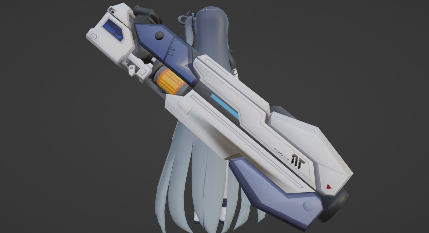 Anime Character - BA Arisu 3D model_10