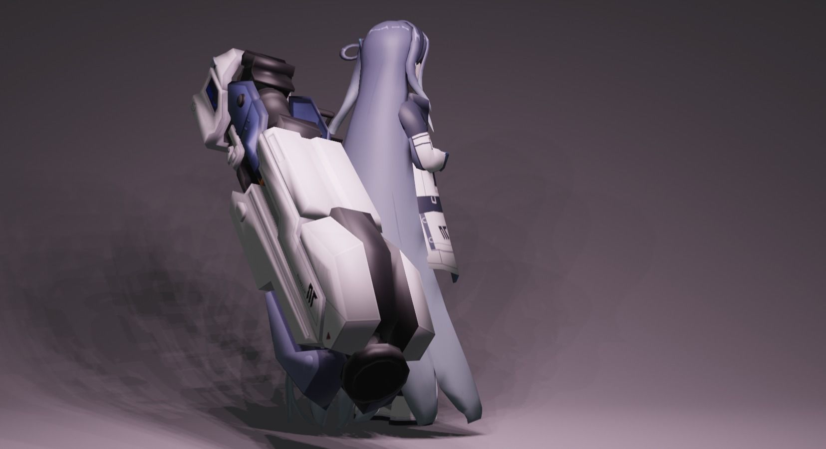 Anime Character - BA Arisu 3D model_3