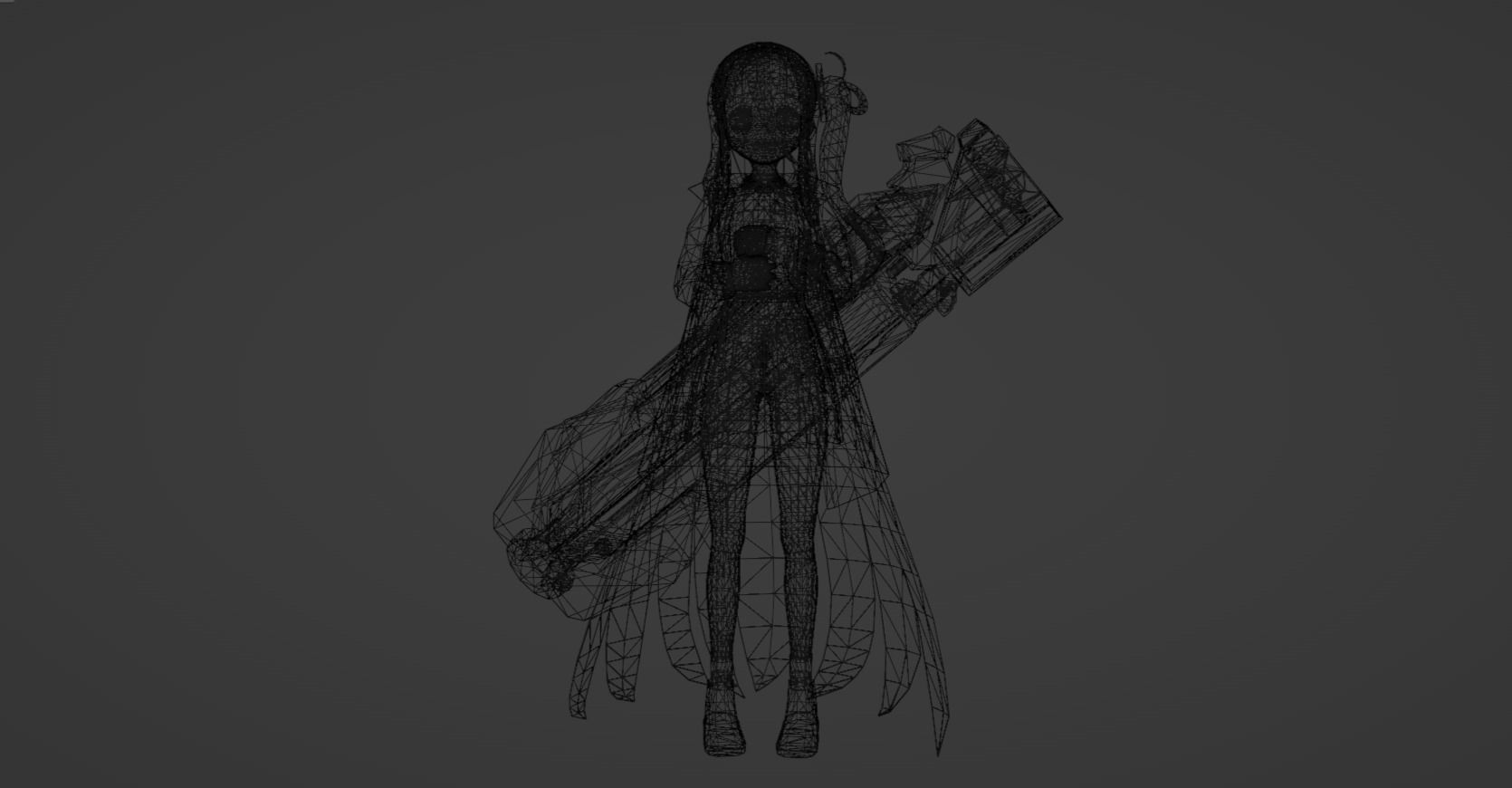 Anime Character - BA Arisu 3D model_20