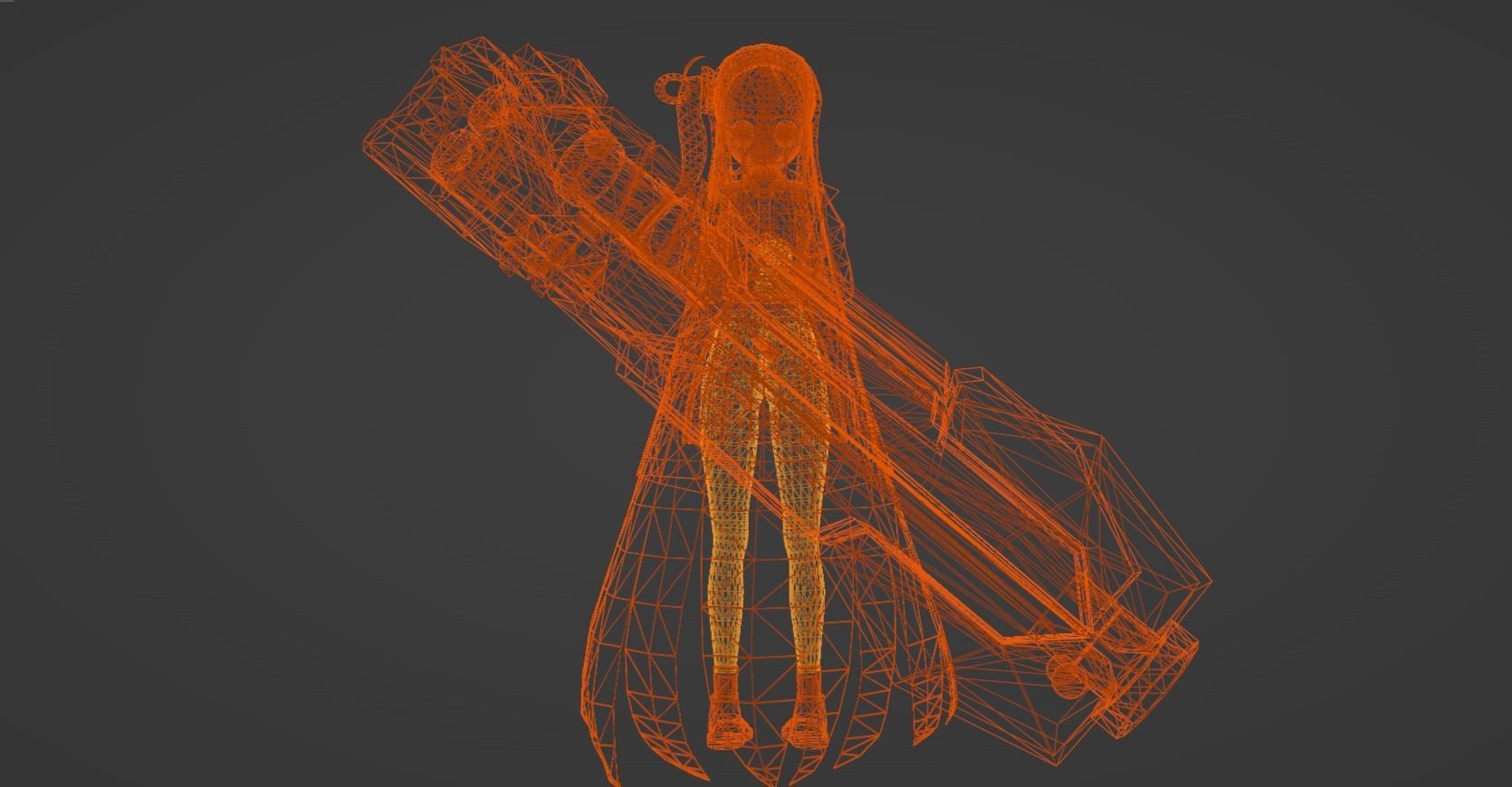 Anime Character - BA Arisu 3D model_18