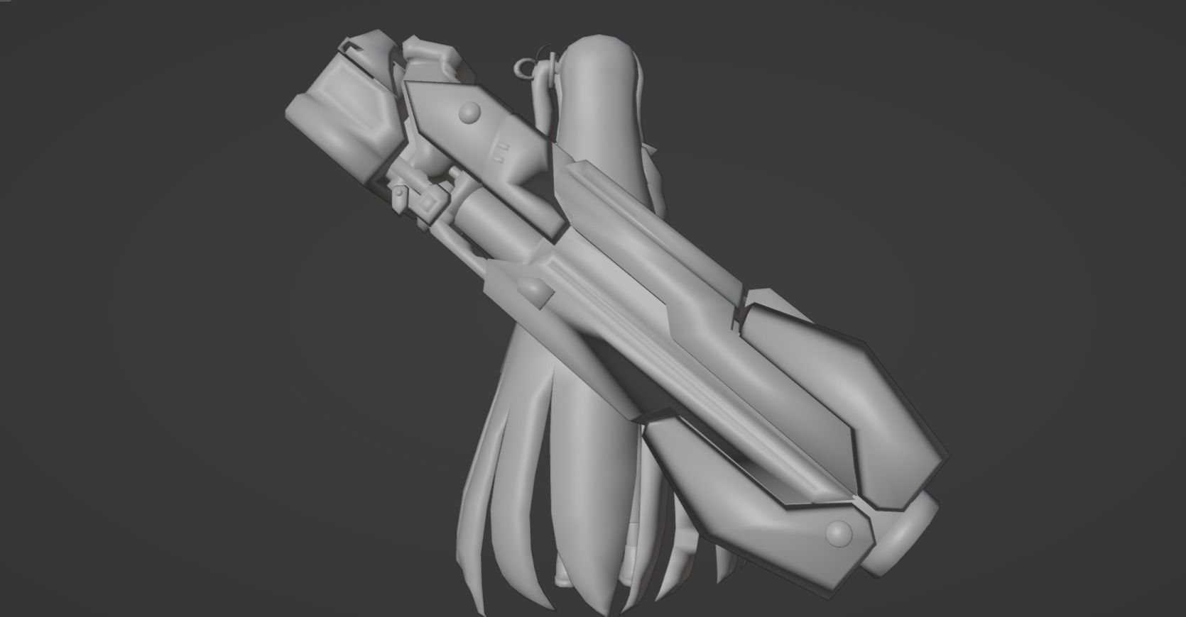 Anime Character - BA Arisu 3D model_14