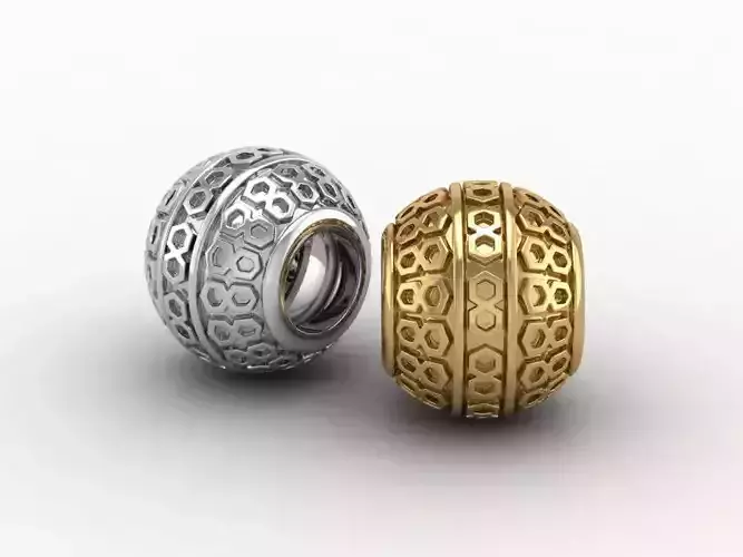 Bali bead charm-8