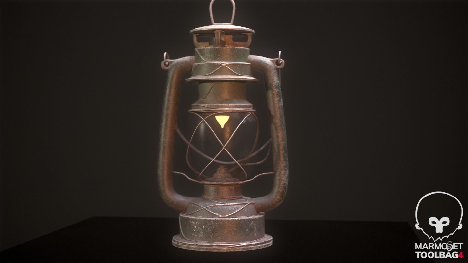 Collection of Vintage Lamp Models Low-poly 3D model_4