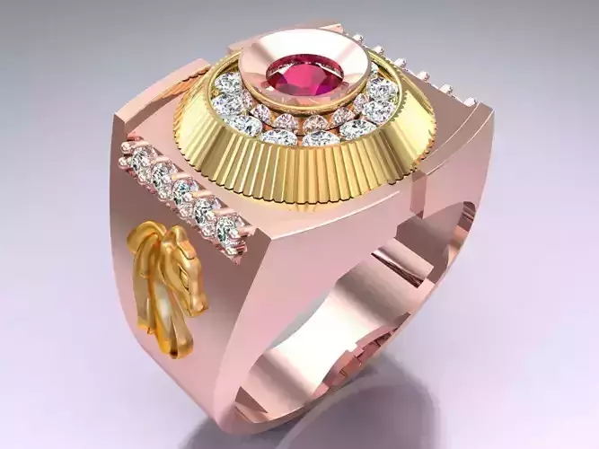 Diamond Ring - Mens Rings - N570