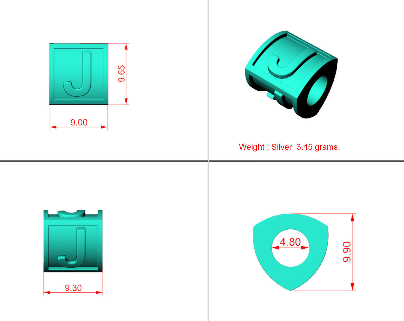 Charm-J 3D print model_1