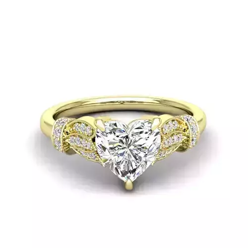 Engagement ring Tina heart