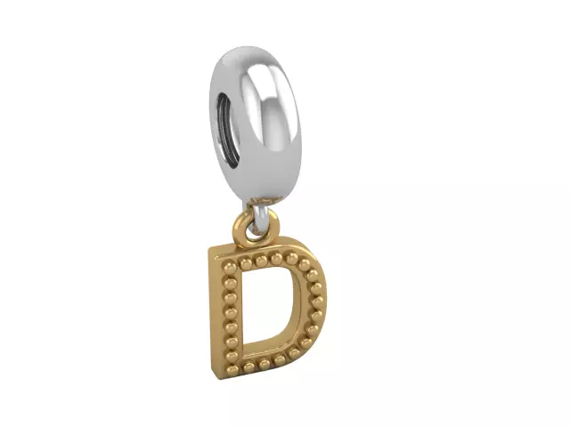 Dangle charm-D 3D print model_0