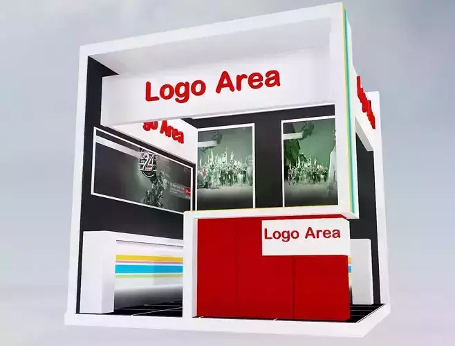 Booth Exhibition Stand a214 no hiseg