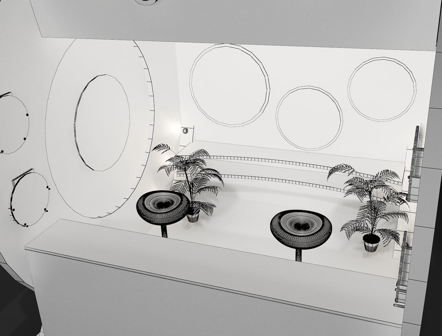 Booth Exhibition Stand a212 3D model_9