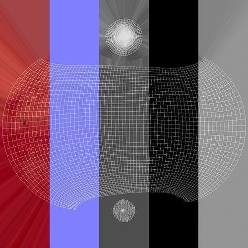 Cranberries Low-poly 3D model 6