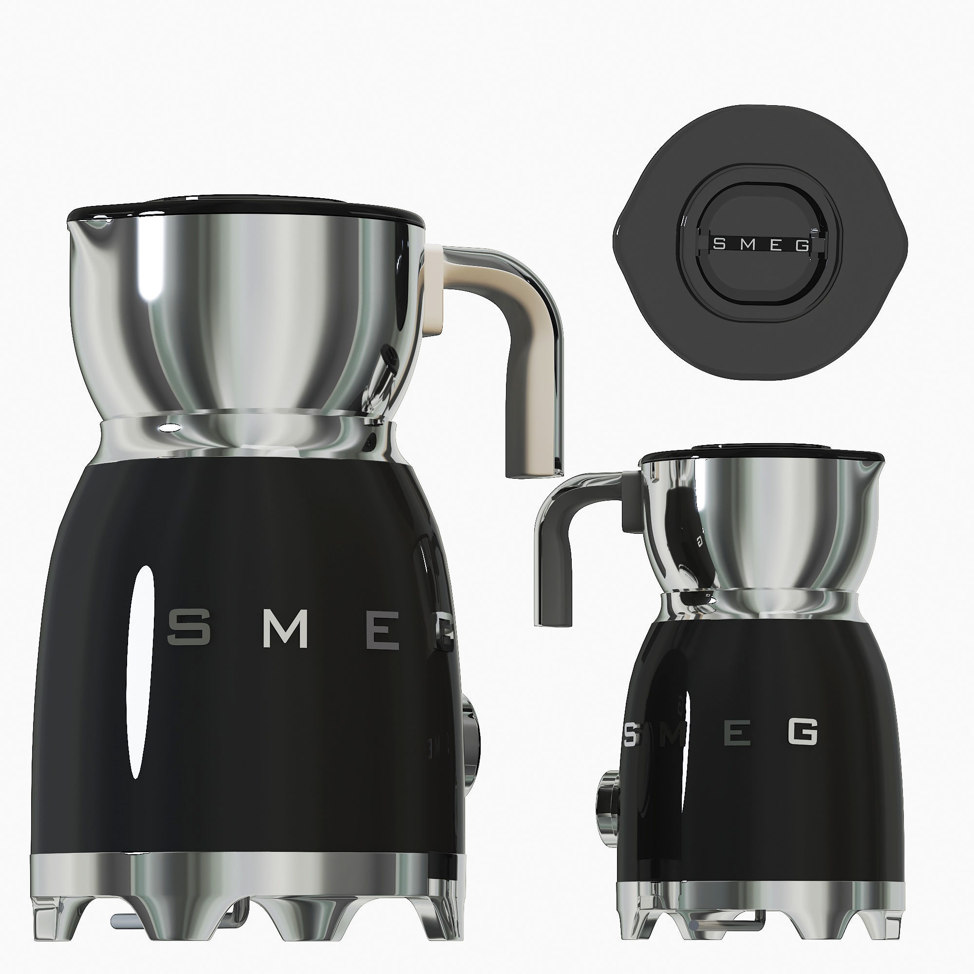 kitchen appliance Low-poly 3D model_3