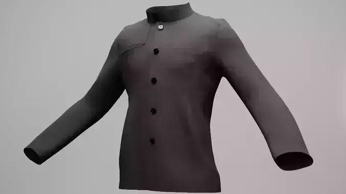 3D Suit with Metahuman Rig 3D model